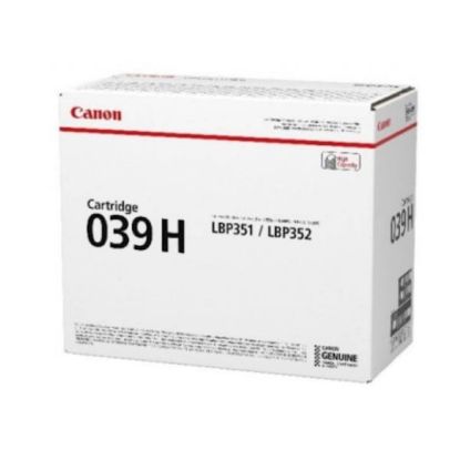 Slika TONER CANON CRG-039H ČRN ZA LBP352x / LBP351x ZA 25.000 STRANI