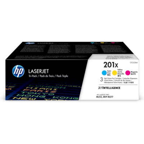 Slika TONER HP 201X BARVEN TRI PACK