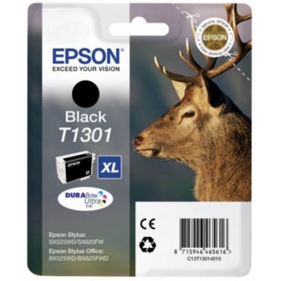 Slika ČRNILO EPSON ČRNO S PIGMENTOM DURABRITE ULTRA BX525,625 SIZE XL 25,4ml