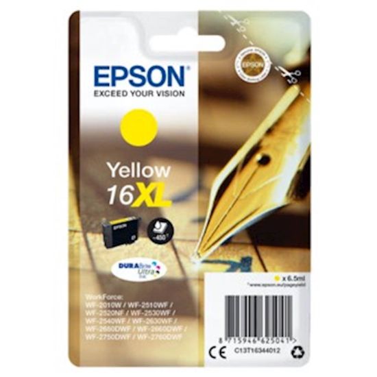 Slika ČRNILO EPSON RUMENO 16XL ZA WF-2520NF,2530WF,2540WF