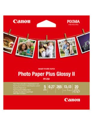 Slika Papir CANON PP-201 SQUARE (13x13 cm); high gloss / 265 gsm / 20 listov