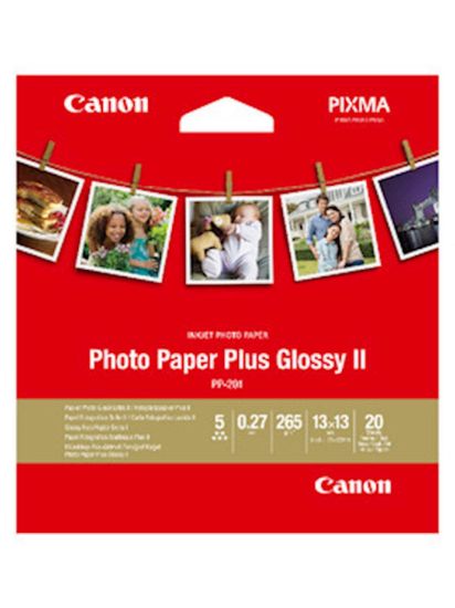 Slika Papir CANON PP-201 SQUARE (13x13 cm); high gloss / 265 gsm / 20 listov