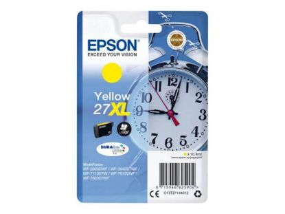 Slika ČRNILO EPSON RUMENA 27XL ZA WF-3620DWF / WF-7110DTW / WF-7610DWF 10.4ml