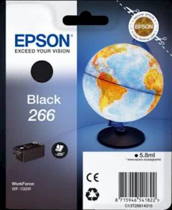 Slika ČRNILO EPSON ČRNO 266 ZA WF-100W ZA 250 STRANI 5,8ml