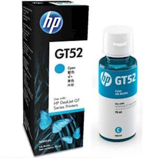 Slika ČRNILO HP CYAN GT52 STEKLENIČKA ZA DJ GT 5810/5820/INK TANK 115/315/415/SMART TANK 500.. 8000 STRANI