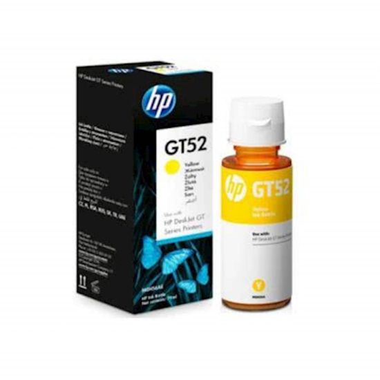 Slika ČRNILO HP RUMENO GT52 STEKLENIČKA ZA DJ GT 5810/5820/INK TANK 115/315/415/SMART TANK 500.. 8000 STRA