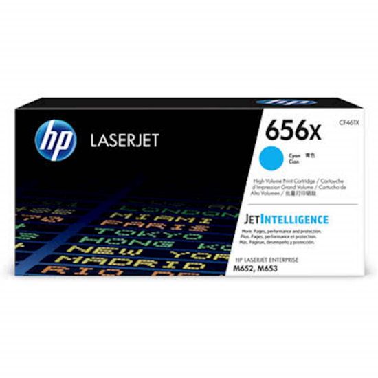 Slika TONER HP 656X CYAN ZA LJ M652/653 ZA 22.000 STRANI