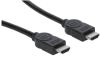 Slika HDMI kabel z Ethernetom 2 m črn MANHATTAN