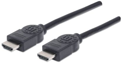 Slika HDMI kabel z Ethernetom 5 m črn MANHATTAN