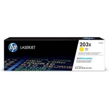 Slika TONER HP 203X RUMEN ZA COLOR LJ Pro M254dn, M365dw, MFP M280nw, M281cdw, M281fdn ZA 2.500 STRANI