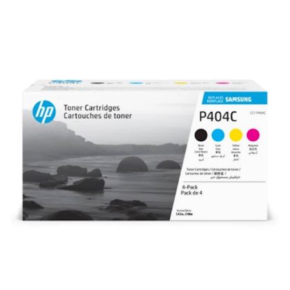 Slika KOMPLET TONERJEV HP CLT-P404C ZA SL-C480 CYAN, MAGENTA, RUMEN ZA 1000 STRANI IN ČRN ZA 1.500