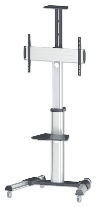 Slika Multimedijski voziček 37''-86'' MANHATTAN, 50kg, naklon +5° do -12°, sive barve