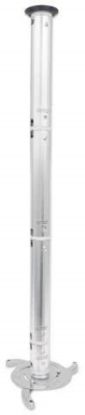 Slika Stropni nosilec za projektor 13-106 cm MANHATTAN, do 10 kg, naklon ±10°, aluminij, srebrne barve