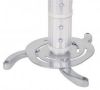 Slika Stropni nosilec za projektor 13-106 cm MANHATTAN, do 10 kg, naklon ±10°, aluminij, srebrne barve