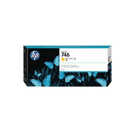 Slika ČRNILO HP RUMENA 746 ZA DJ Z6/Z9+ ZA 300ml