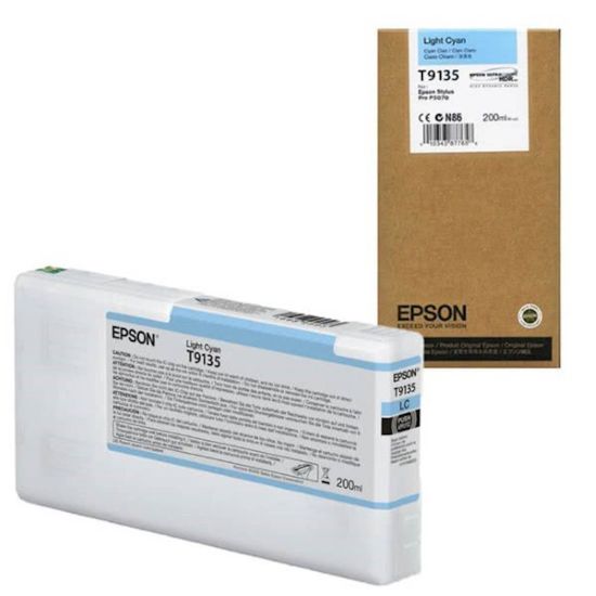 Slika ČRNILO EPSON LIGHT CYAN ZA SURECOLOR SC-P5000/P5000 VIOLET/P5000 STD 200ml