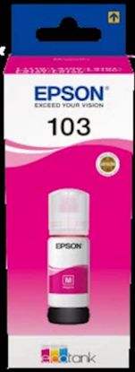 Slika ČRNILO EPSON MAGENTA 103 STEKLENIČKA ZA L1xxx, L3xxx, L5xxx serije tiskalnikov
