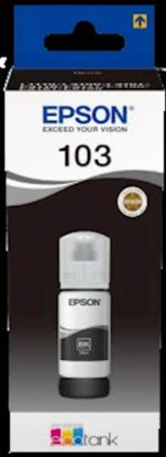 Slika ČRNILO EPSON ČRNO 103 STEKLENIČKA ZA L1xxx, L3xxx, L5xxx serije tiskalnikov