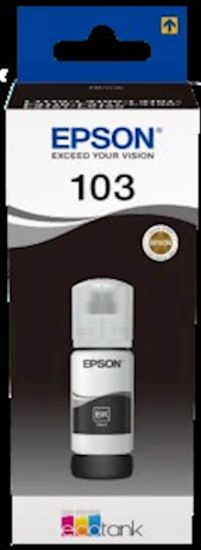 Slika ČRNILO EPSON ČRNO 103 STEKLENIČKA ZA L1xxx, L3xxx, L5xxx serije tiskalnikov
