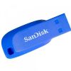 Slika USB DISK SANDISK 32GB CRUZER BLADE MODRA, 2.0, moder, brez pokrovčka