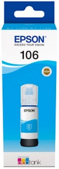Slika ČRNILO EPSON CYAN 106 STEKLENIČKA ZA L7160/L7180 70ml
