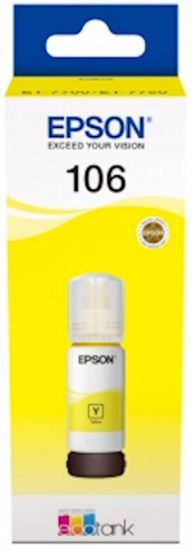 Slika ČRNILO EPSON YELLOW 106 STEKLENIČKA ZA L7160/L7180 70ml