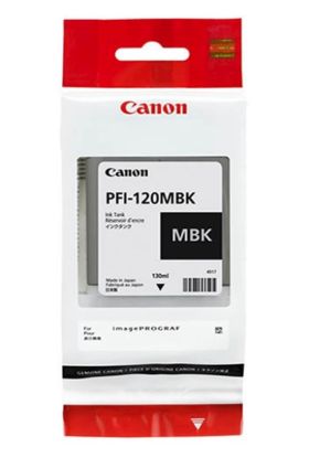 Slika ČRNILO CANON PFI-120 MATTE ČRNA ZA TM200/205/300/305 130ml