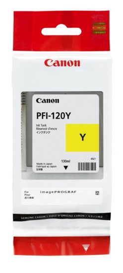 Slika ČRNILO CANON PFI-120 RUMENA ZA TM200/205/300/305 130ml