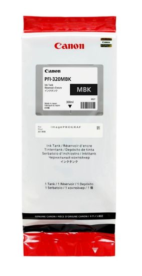 Slika ČRNILO CANON PFI-320 MATTE ČRNA ZA TM200/205/300/305 300ml
