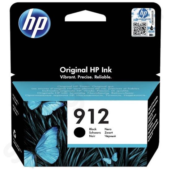 Slika ČRNILO HP ČRNO 912 ZA OJ 801x/802x ZA 300 STRANI