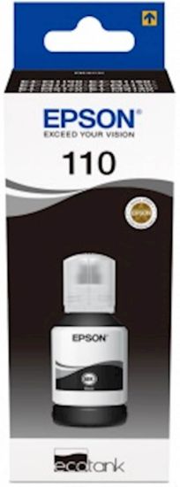 Slika ČRNILO EPSON ČRNO STEKLENIČKA 110 ECO TANK ZA M3180/3170/3140/2170/2140/1180/1170/1140/1120/1100 ZA