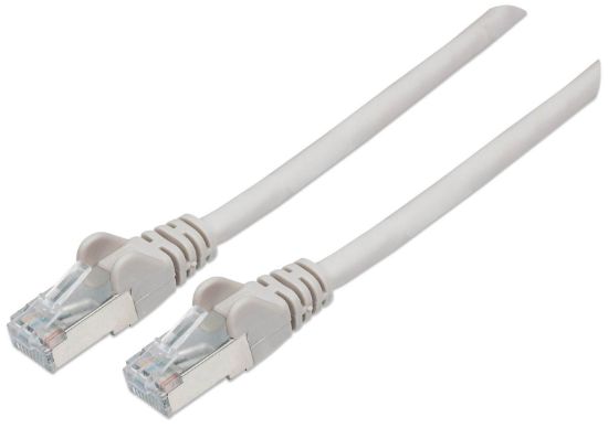 Slika Mrežni kabel Intellinet 1 m Cat6, CU SFTP, Siv