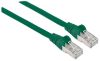 Slika Mrežni kabel Intellinet 0.5 m Cat6A, CU, zelen