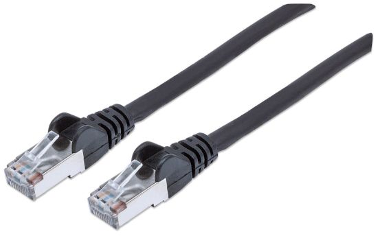 Slika Mrežni kabel Intellinet 1 m Cat6A, CU, ČRN
