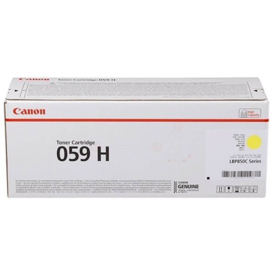 Slika TONER CANON CRG-059HY RUMENA ZA LBP852Cx ZA 13.500 STRANI