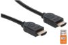 Slika HDMI kabel z Ethernetom 1 m črn MANHATTAN