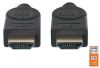 Slika HDMI kabel z Ethernetom 1 m črn MANHATTAN
