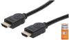 Slika HDMI kabel z Ethernetom 1,8 m črn MANHATTAN