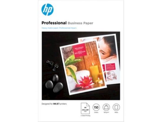 Slika PAPIR HP PROFESSIONAL MATTE A4 FSC ZA INK & PAGEWIDE TISKALNIKE 150 LISTOV 180 g/m2