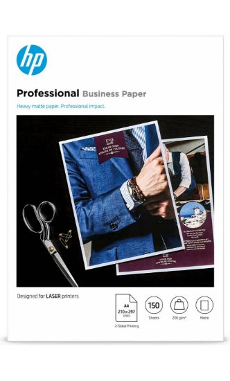Slika PAPIR HP PROFESSIONAL MATTE A4 FSC ZA LASERSKE TISKLANIKE 150 LISTOV 200 g/m2