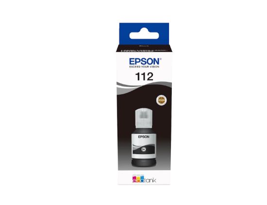 Slika ČRNILO EPSON ČRNO 112 STEKLENIČKA (Pigmentno) 127ml