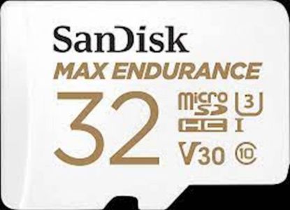 Slika SDHC SanDisk micro 32GB MAX ENDURANCE, 100/40MB/s, C10, U3, V30, adapter