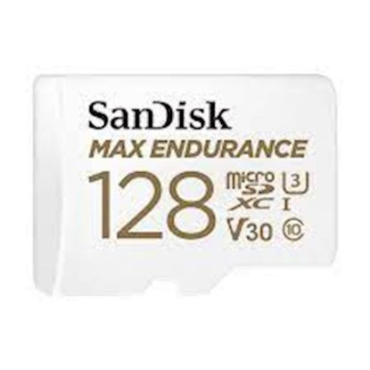 Slika SDXC SanDisk micro 128GB MAX ENDURANCE, 100/40MB/s, C10, U3, V30, adapter