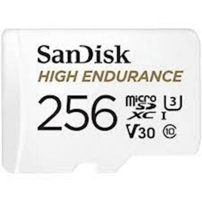 Slika SDXC SanDisk micro 256GB MAX ENDURANCE, 100/40MB/s, C10, U3, V30, adapter