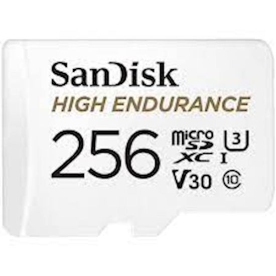 Slika SDXC SanDisk micro 256GB MAX ENDURANCE, 100/40MB/s, C10, U3, V30, adapter