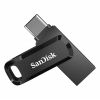 Slika USB C & USB disk SanDisk 512GB Ultra Dual GO, 3.2, 400 MB/s, črn