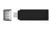 Slika USB C DISK Kingston 128GB DT70, 3.2 Gen1, plastičen, s pokrovčkom