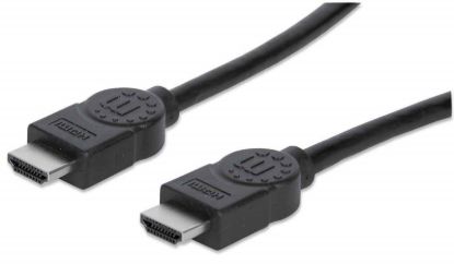Slika HDMI High Speed kabel 1 m črn MANHATTAN