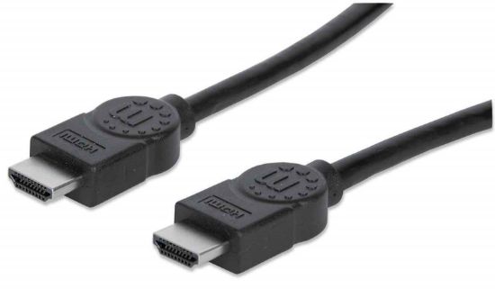 Slika HDMI High Speed kabel 3 m črn MANHATTAN