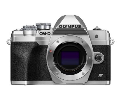 Slika OLYMPUS OM-D E-M10 IV ohišje srebrne barve